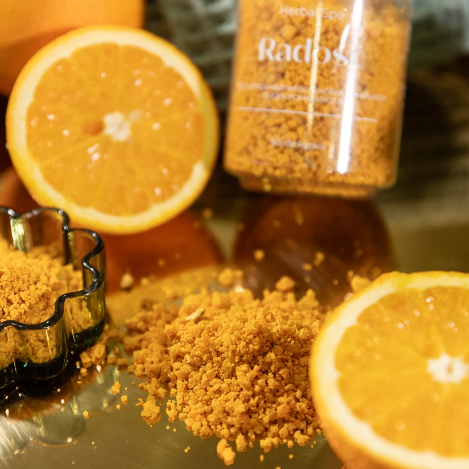Radość – sól do kąpieli z pomarańczą Herbal SPA
